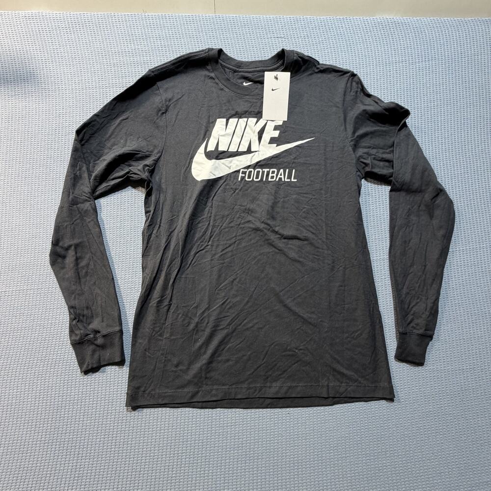 Nike Football Longsleeve  Men Sz S‎ Black Brand New